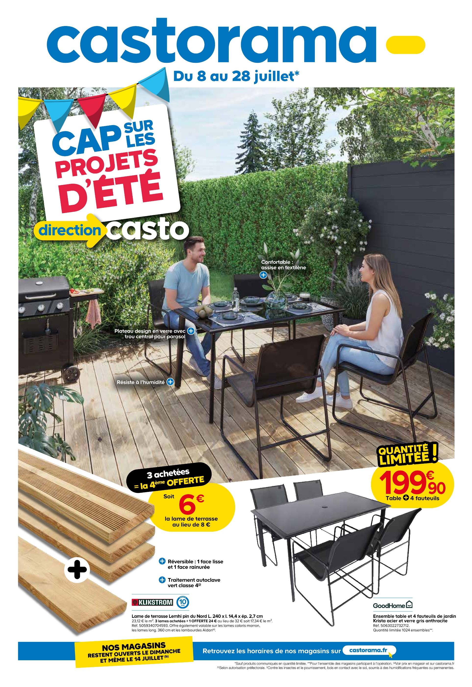 Prospectus Castorama à Lavérune, "castorama", 16 pages, 08/07/2026 - 28/07/2026